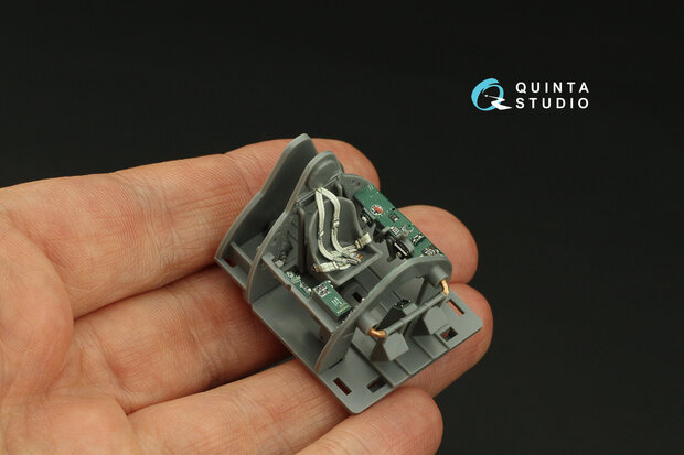 Quinta Studio QD48334 - F4F-4 Wildcat 3D-Printed & coloured Interior on decal paper (for Tamiya kit) - 1:48