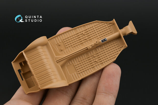 Quinta Studio QD35113 - Volkswagen Typ 82E 3D-Printed & coloured Interior on decal paper (for RFM kit) - 1:35