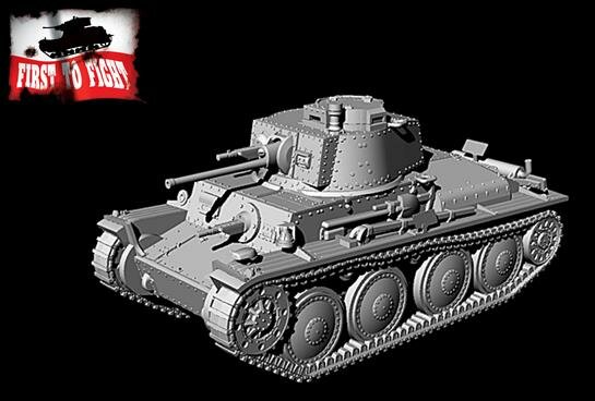 FTF PL1939-109 - German Light Tank Pz.Kpfw. 38 Ausf. D - 1:72