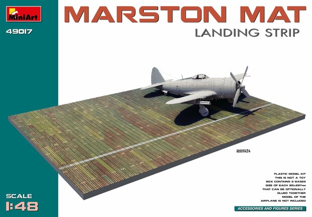 MiniArt 49017 - Marston Mat Landing Strit - 1:48