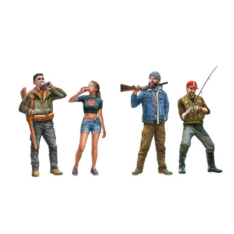 AK35026 - Hunting & Fishing - 1:35 - [AK Interactive]