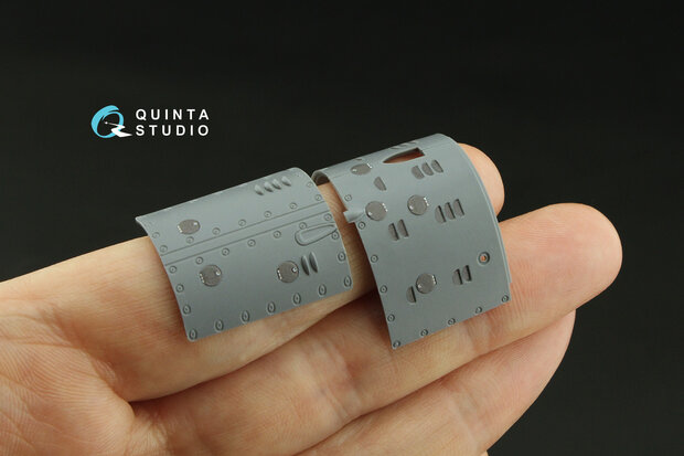 Quinta Studio QP32019 - Hatches and Panels for Macchi Mc.202 Folgore (for Italeri kit) - 1:32