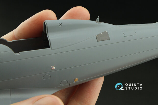 Quinta Studio QP32019 - Hatches and Panels for Macchi Mc.202 Folgore (for Italeri kit) - 1:32