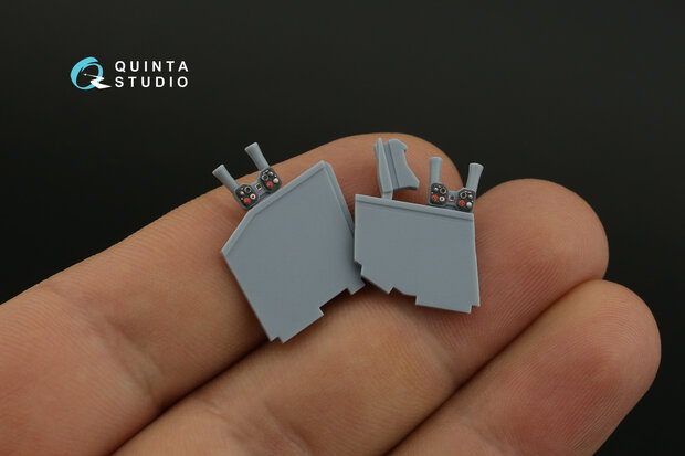 Quinta Studio QDS-35119 - AH-1Z 3D-Printed & coloured Interior on decal paper (for Academy kit) - Small Version - 1:35