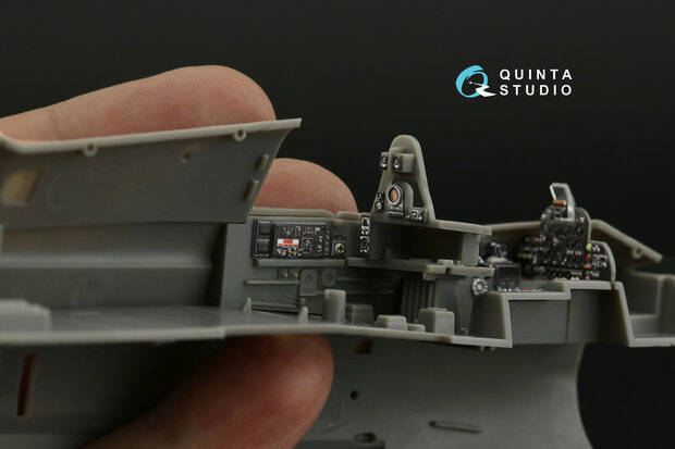 Quinta Studio QD48444 - Fairey Gannet AS.1_AS.4 3D-Printed & coloured Interior on decal paper (for Airfix kit) - 1:48