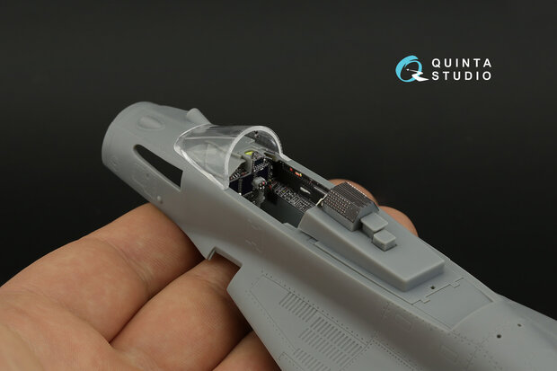 Quinta Studio QD48458 - MiG-29K 3D-Printed & coloured Interior on decal paper (for HobbyBoss kit) - 1:48