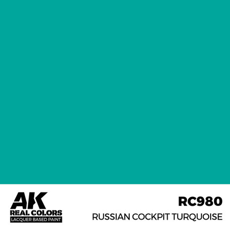 RC980 - Russian Cockpit Turquoise 17ml - [AK Interactive]