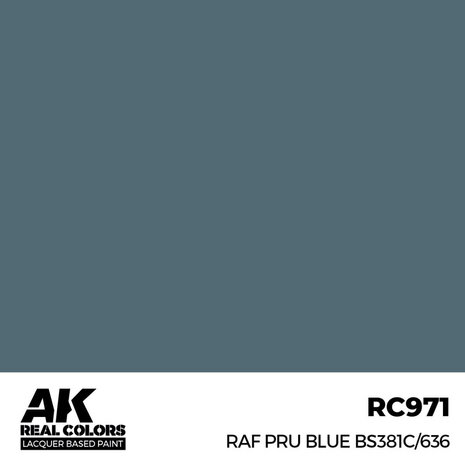 RC971 - RAF PRU Blue BS381C/636 17ml - [AK Interactive]