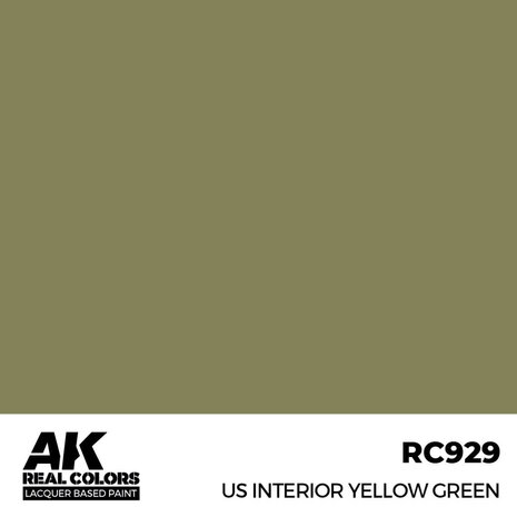 RC929 - US Interior Yellow Green 17ml - [AK Interactive]