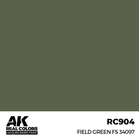 RC904 - Field Green FS 34097 17ml - [AK Interactive]