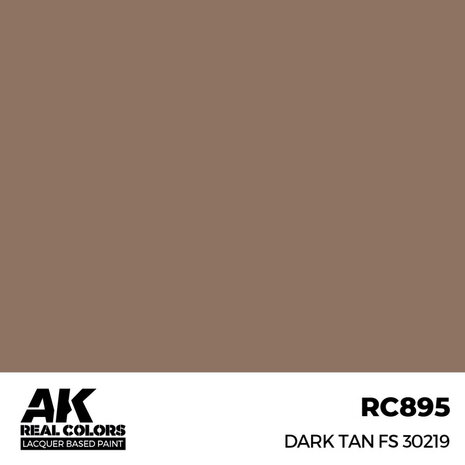 RC895 - Dark Tan FS 30219 17ml - [AK Interactive]