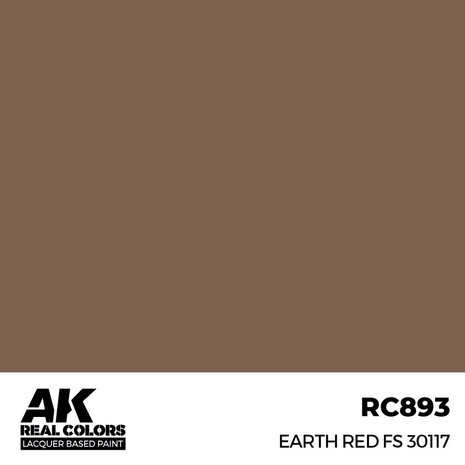 RC893 - Earth Red FS 30117 17ml - [AK Interactive]