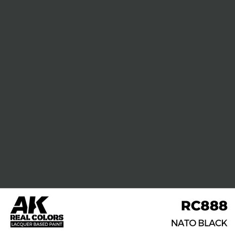 RC888 - Nato Black 17ml - [AK Interactive]