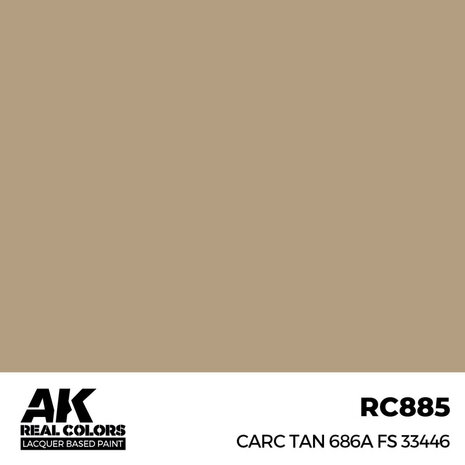 RC885 - CARC Tan 686A FS 33446 17ml - [AK Interactive]