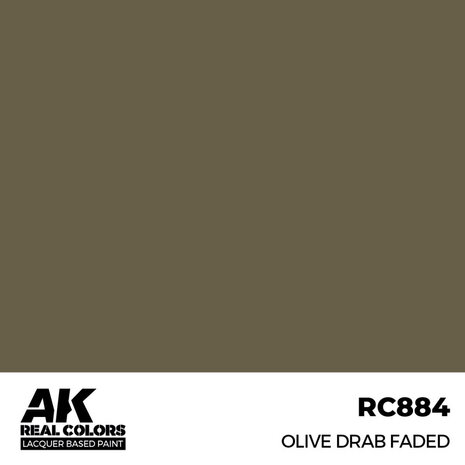 RC884 - Olive Drab Faded 17ml - [AK Interactive]