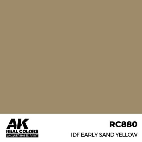 RC880 - IDF Early Sand Yellow 17ml - [AK Interactive]