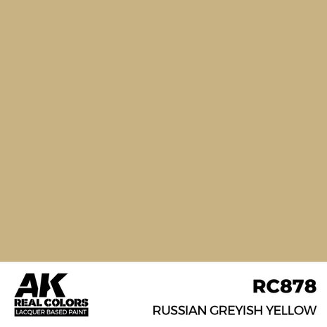 RC878 - Russian Greyish Yellow 17ml - [AK Interactive]