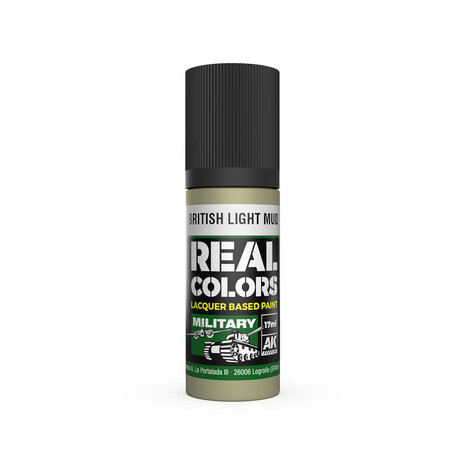 RC872 - British Light Mud 17ml - [AK Interactive]