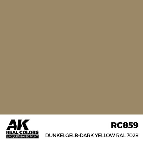 RC859 - Dunkelgelb-Dark Yellow 17ml - [AK Interactive]