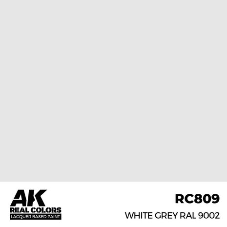 RC809 - White Grey RAL 9002 17ml - [AK Interactive]