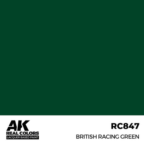 RC847 - British Racing Green 17ml - [AK Interactive]