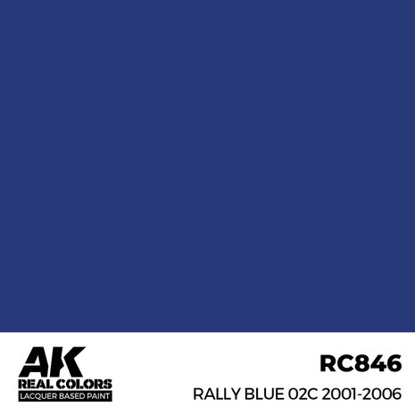 RC846 - Rally Blue 02C 2001-2006 17ml - [AK Interactive]