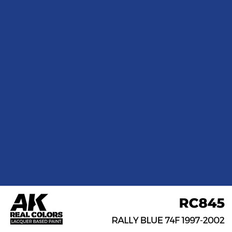 RC845 - Rally Blue 74F 1997-2002 17ml - [AK Interactive]