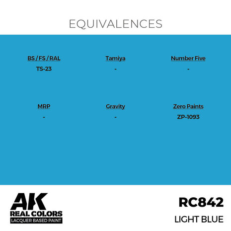 RC842 - Light Blue 17ml - [AK Interactive]