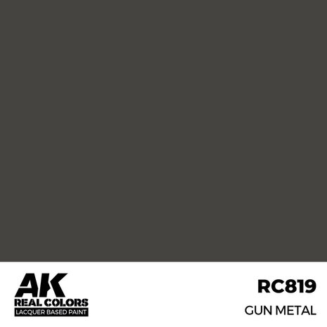 RC819 - Gun Metal 17ml - [AK Interactive]