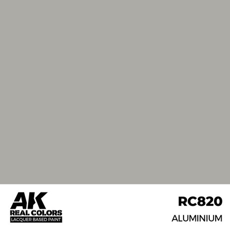 RC820 - Aluminium 17ml - [AK Interactive]