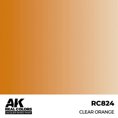 RC824 - Clear Orange 17ml - [AK Interactive]