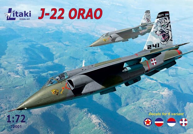 Litaki 72001 - J-22 Orao - 1:72