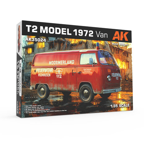 AK35024 - T2 Model 1972 Van - 1:35