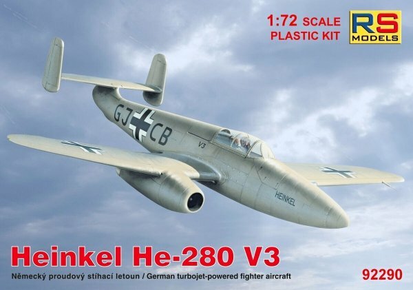 RS Models 92290 - Heinkel He-280 V3 - 1:72