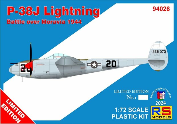 RS Models 94026 - P-38J Lightning Battle Over Moravia 1944 - 1:72