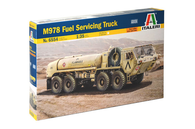 Italeri 6554 - M978 Fuel Servicing Truck - 1:35