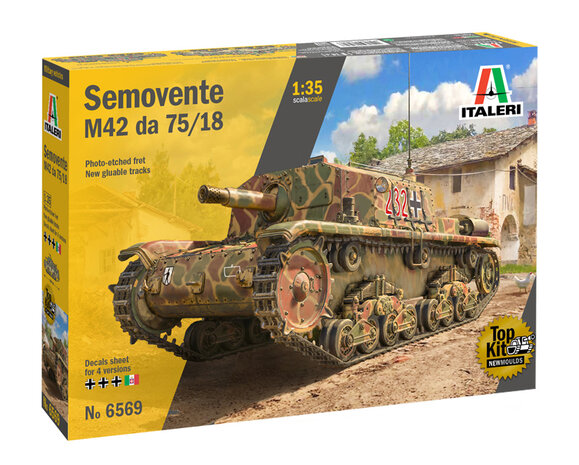 Italeri 6569 - Semovente M42 da 75/18 - 1:35