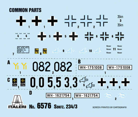 Italeri 6756 - Sd. Kfz. 234/3 - 1:35
