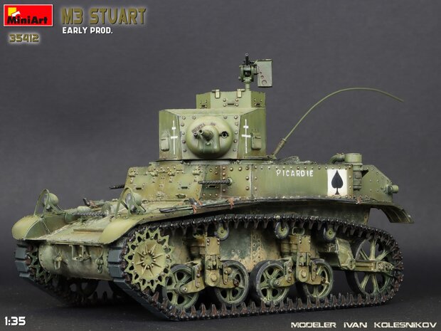 MiniArt 35412 - M3 Stuart Early Prod. - 1:35