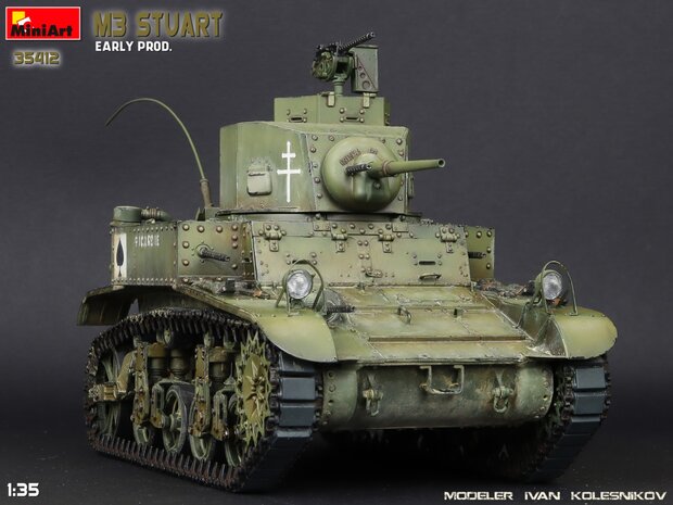 MiniArt 35412 - M3 Stuart Early Prod. - 1:35