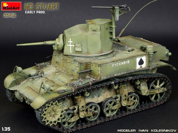 MiniArt 35412 - M3 Stuart Early Prod. - 1:35