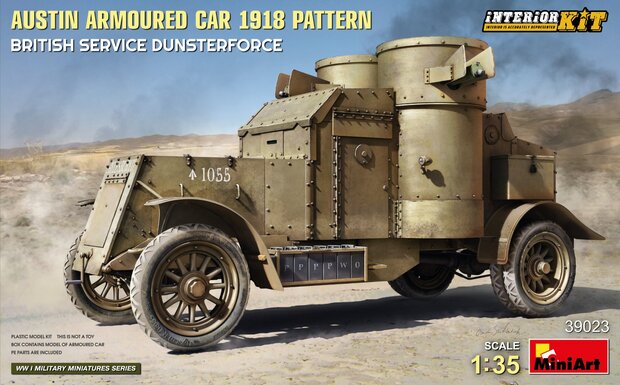 MiniArt 39023 - Austin Armoured Car 1918 Pattern. British Service Dunsterforce. Intererior Kit - 1:35