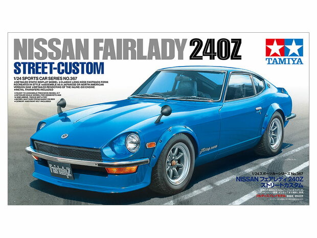 Tamiya 24367 - Nissan Fairlady 240Z Street-Custom - 1:24