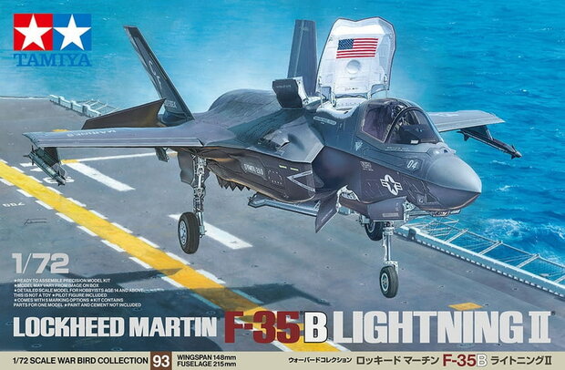 Tamiya 60793 - Lockheed Martin F-35B Lightning II - 1:72