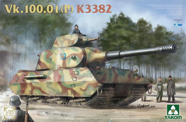 Takom 2187 - VK 100.01 (P) K3382 - 1:35