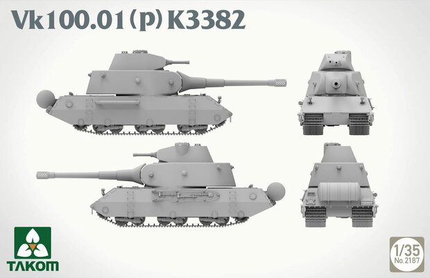 Takom 2187 - VK 100.01 (P) K3382 - 1:35