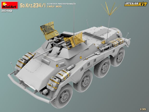 MiniArt 35410 - Sd.Kfz.234/1 Schwerer Panzerspähwagen Early Mod. - 1:35