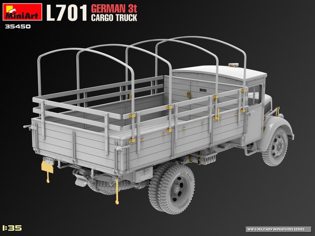 MiniArt 35450 - L701 German 3t Cargo Truck - 1:35