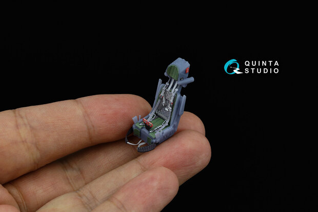 Quinta Studio QR+48063 -  K-36D-5 ejection seat (for Su-35, Su-57 aircraft) (All kits) - 1:48