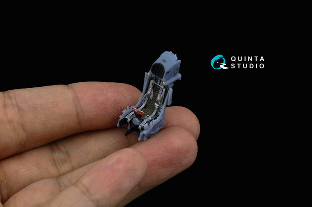 Quinta Studio QR+48061 -  K-36DM Series2 (early) ejection seat (for MiG-29, MiG-31, Su-27, Su-33 aircraft until 2007) (All kits) - 1:48